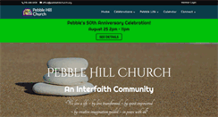 Desktop Screenshot of pebblehillchurch.org