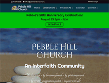 Tablet Screenshot of pebblehillchurch.org